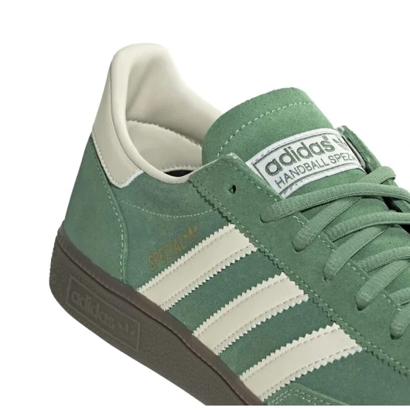 NWT Adidas Handball Spezial Shoes Preloved Green Cream White Men 5.5/Women 6.5 - Picture 6 of 15
